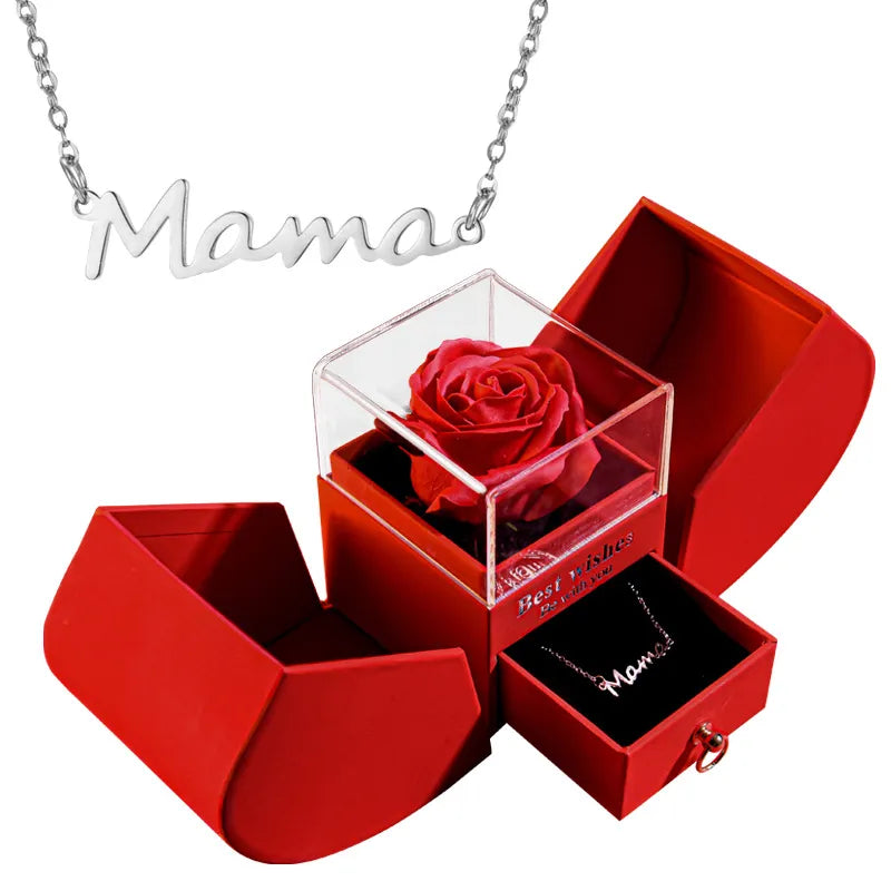 Christmas Jewelry gift Box Necklace