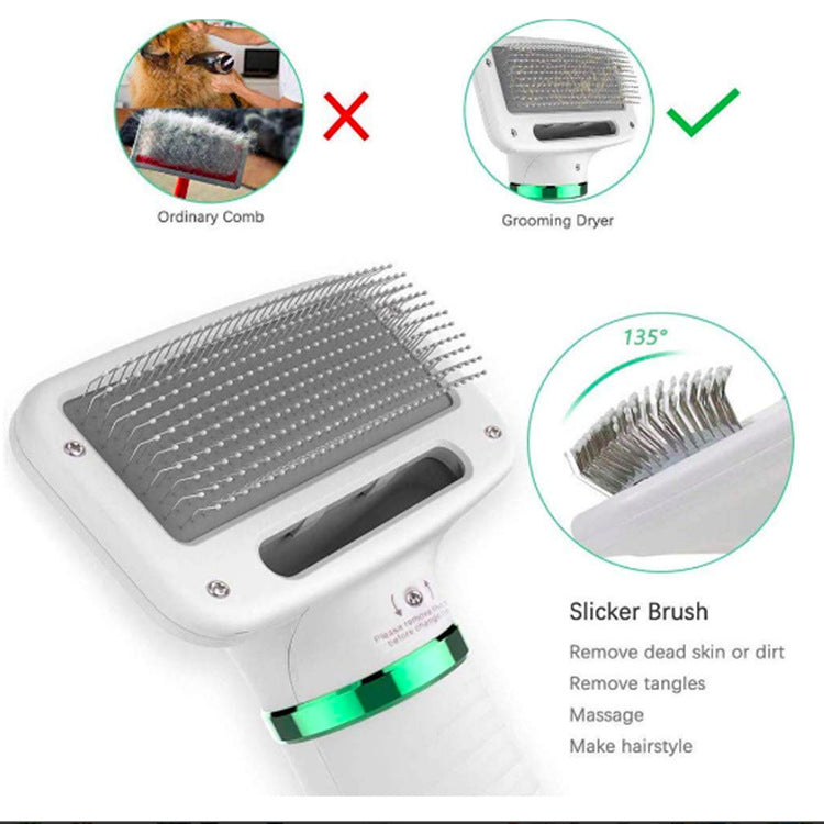 Pet Electric Hair Dryer Comb for Dogs and Cats