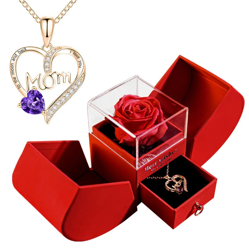Christmas Jewelry gift Box Necklace