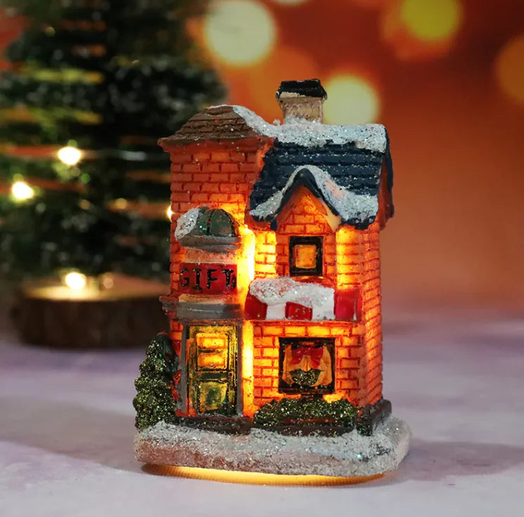 Festive LED Christmas House – Charming Holiday Decor