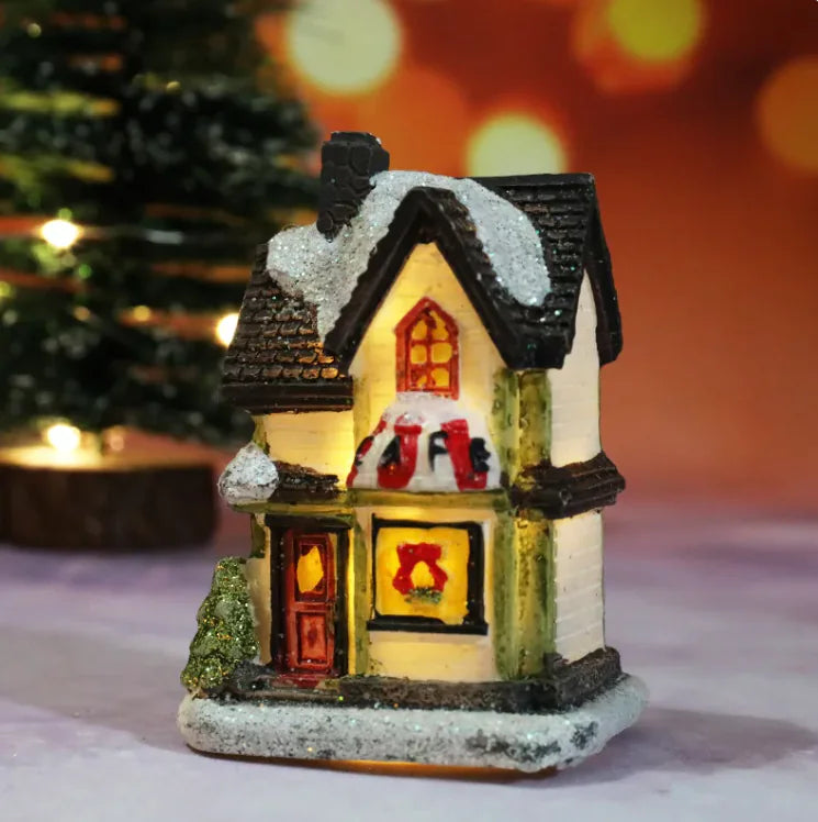 Festive LED Christmas House – Charming Holiday Decor