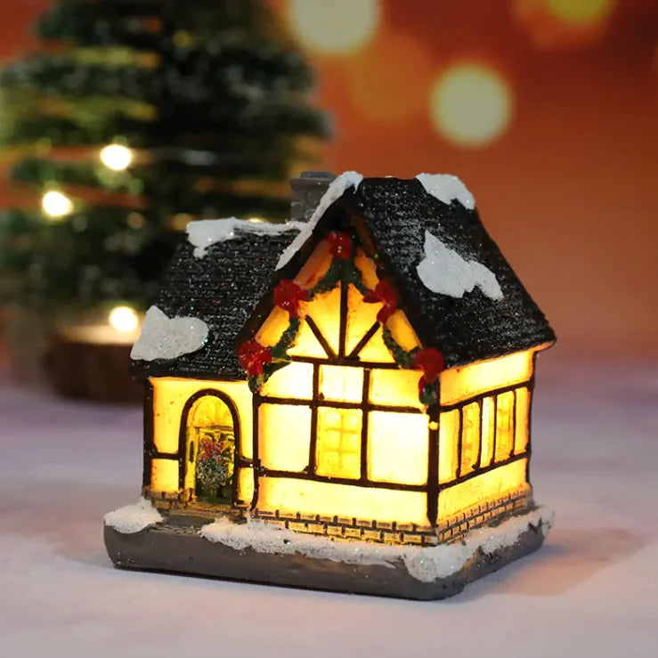 Festive LED Christmas House – Charming Holiday Decor