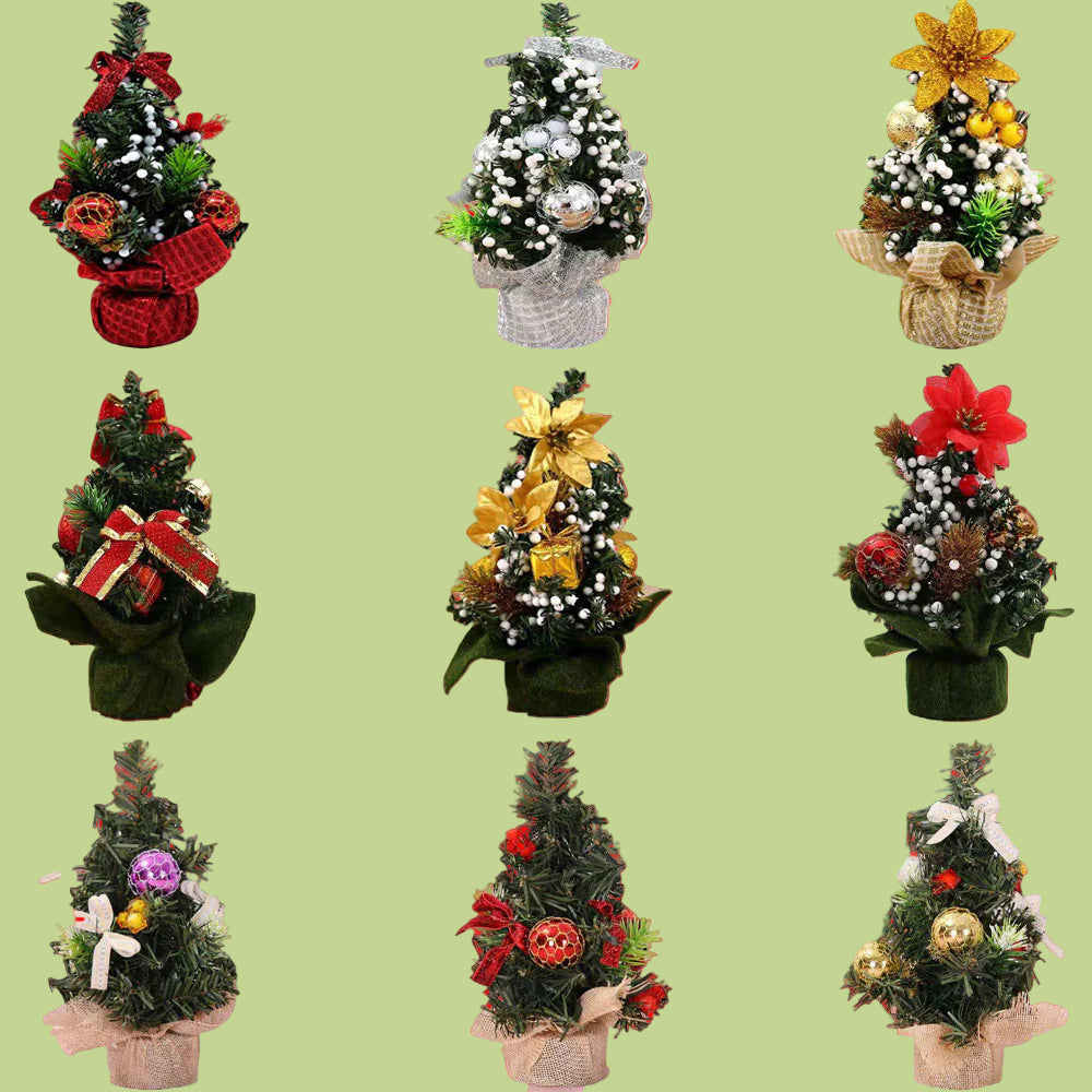 20cm Mini Christmas Decoration Tree for Events