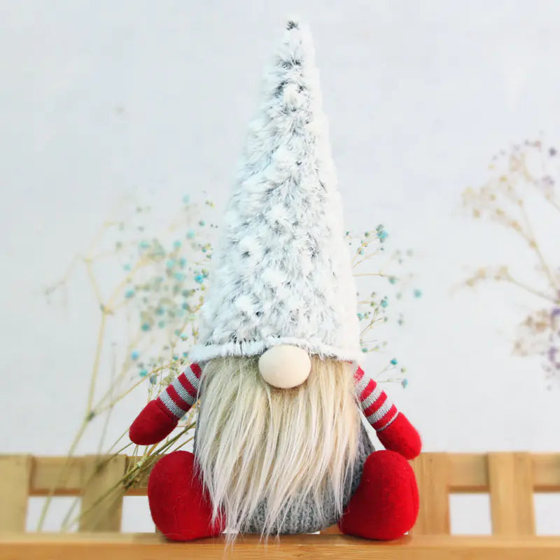 Christmas Decor Gift: Forest Santa Plush Toy