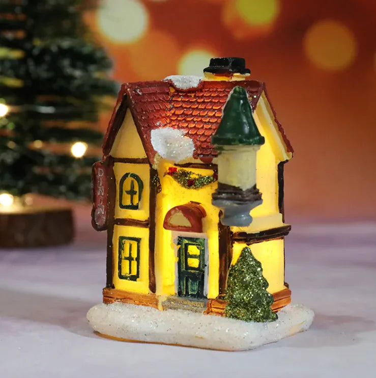 Festive LED Christmas House – Charming Holiday Decor