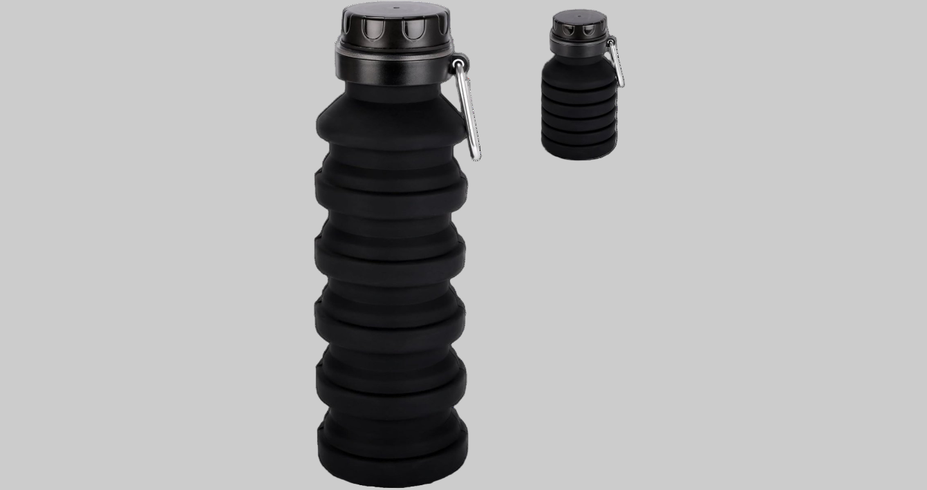 Collapsible Silicone Water Bottle