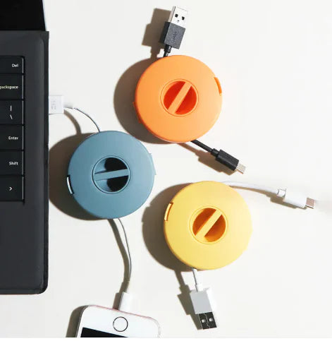 Rotating Cable Organizer Box