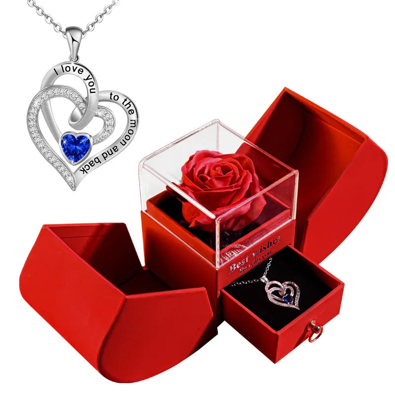 Christmas Jewelry gift Box Necklace