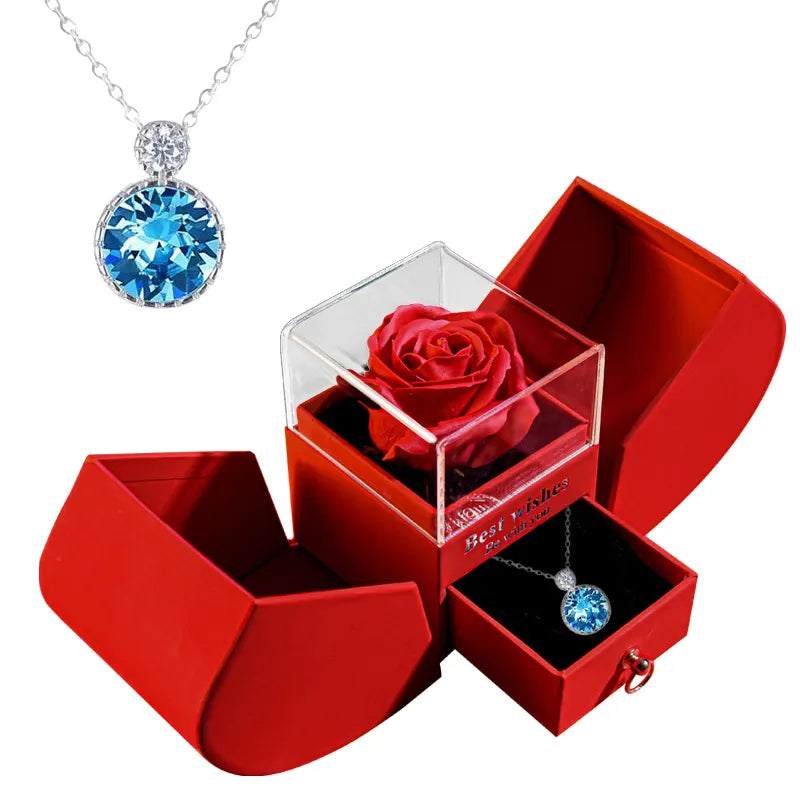 Christmas Jewelry gift Box Necklace
