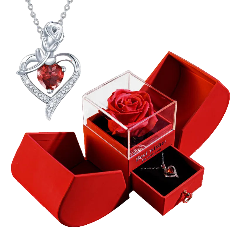 Christmas Jewelry gift Box Necklace
