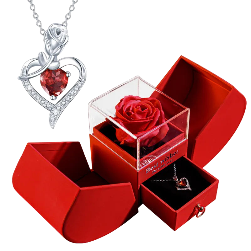 Christmas Jewelry gift Box Necklace