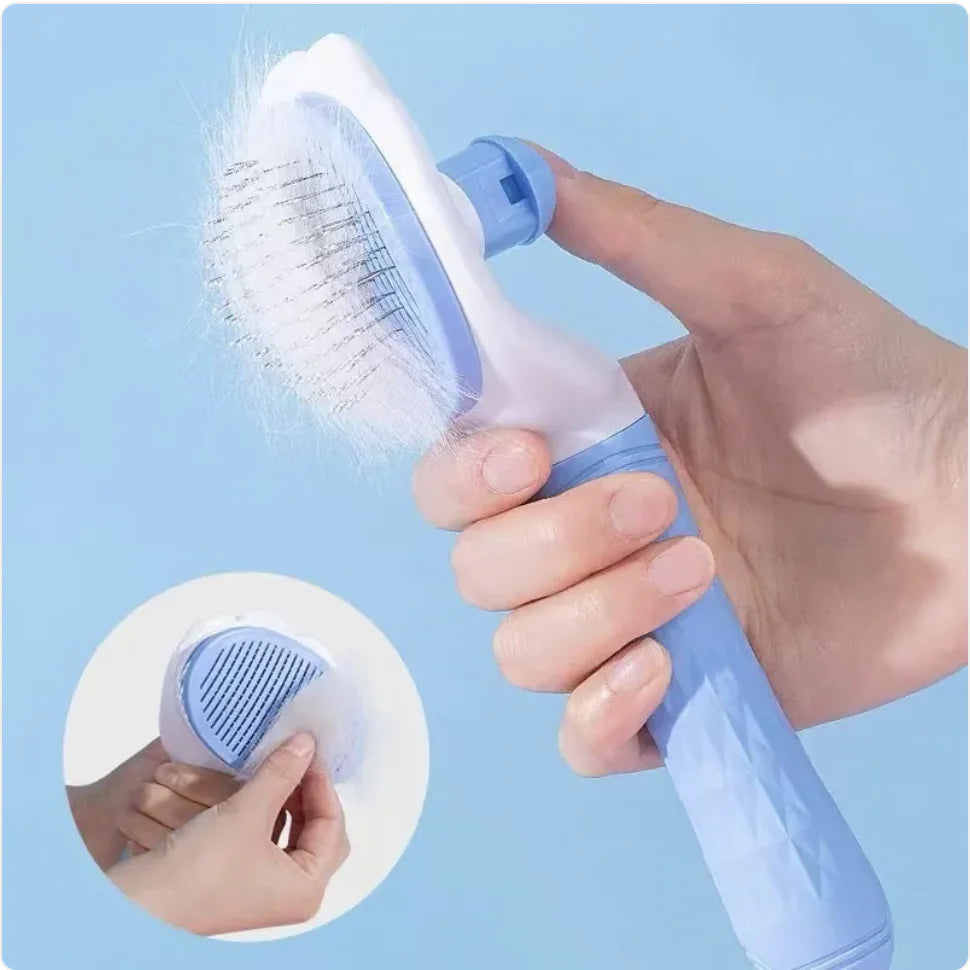 Pet Hair Removal Gadget Cat Petting Special Cleaning Comb