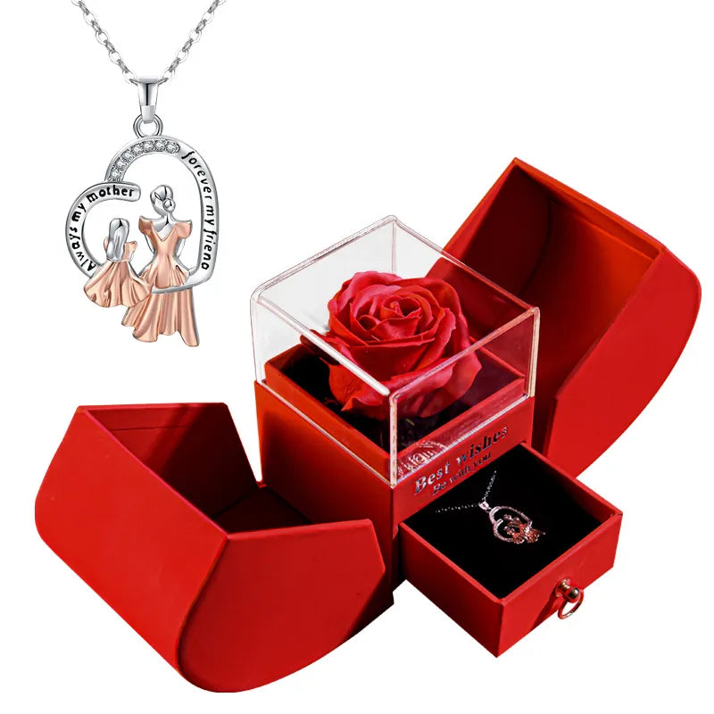 Christmas Jewelry gift Box Necklace