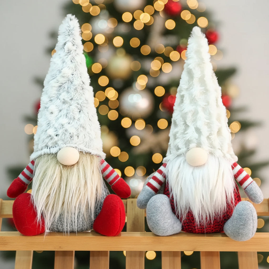 Christmas Decor Gift: Forest Santa Plush Toy