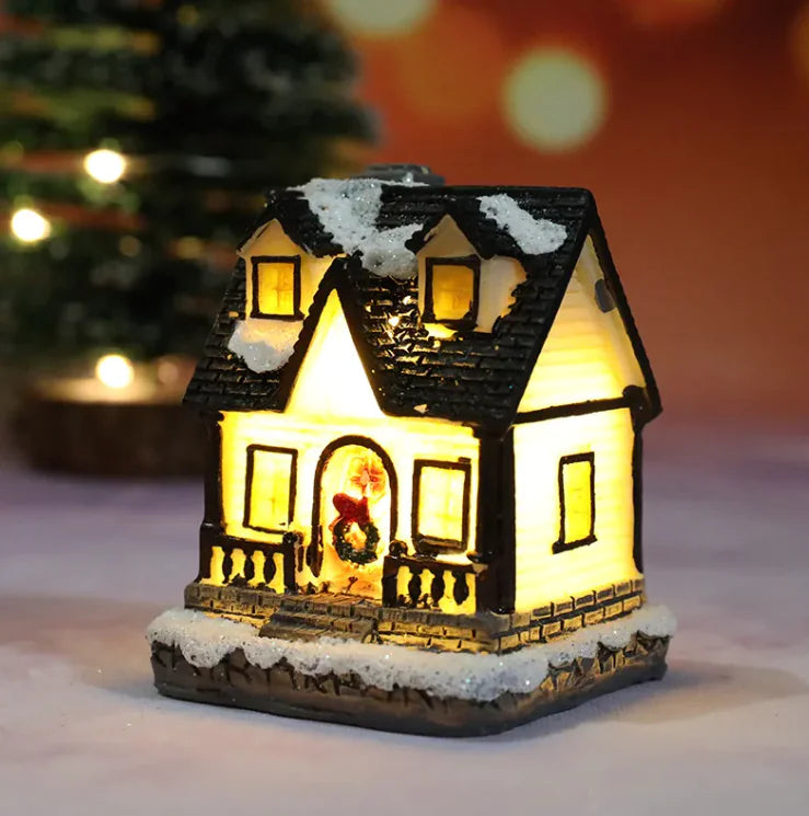 Festive LED Christmas House – Charming Holiday Decor