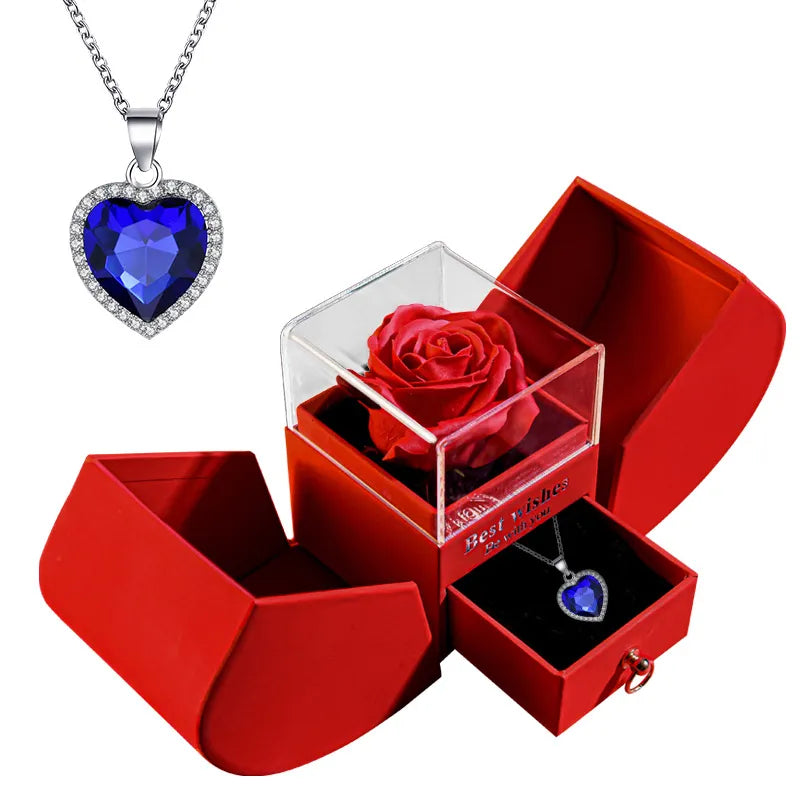 Christmas Jewelry gift Box Necklace
