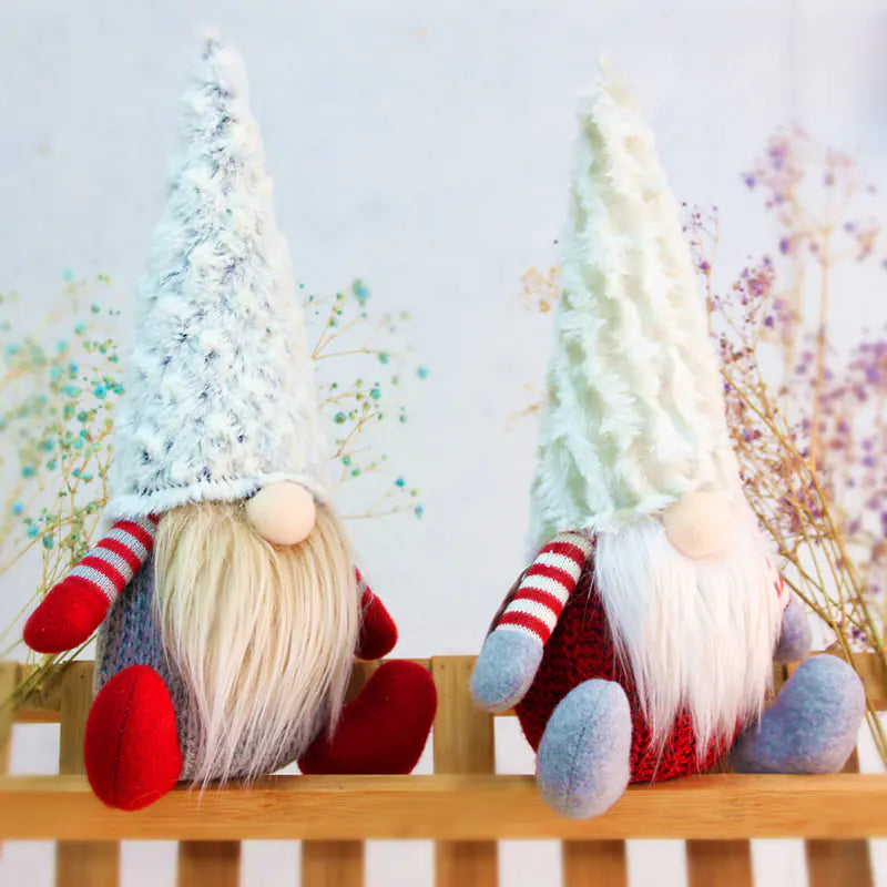 Christmas Decor Gift: Forest Santa Plush Toy