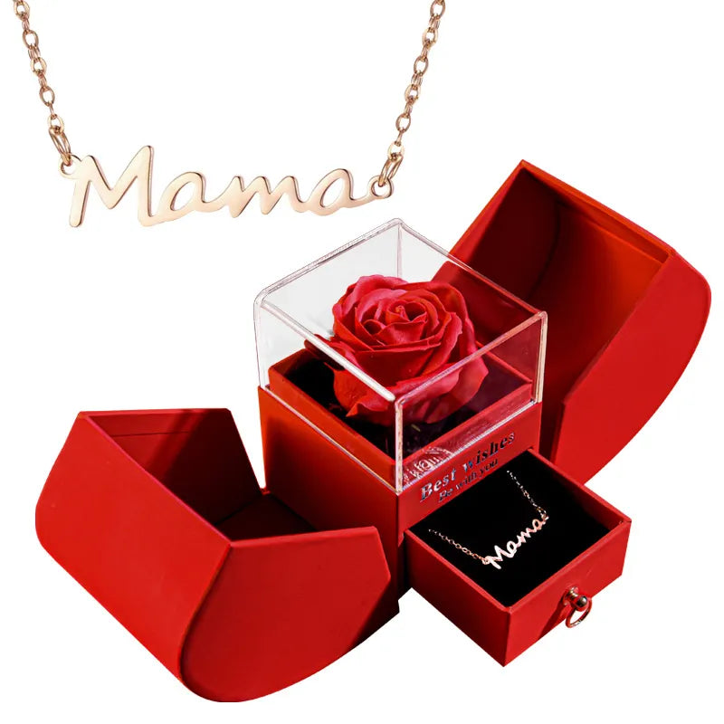 Christmas Jewelry gift Box Necklace
