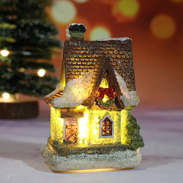 Festive LED Christmas House – Charming Holiday Decor