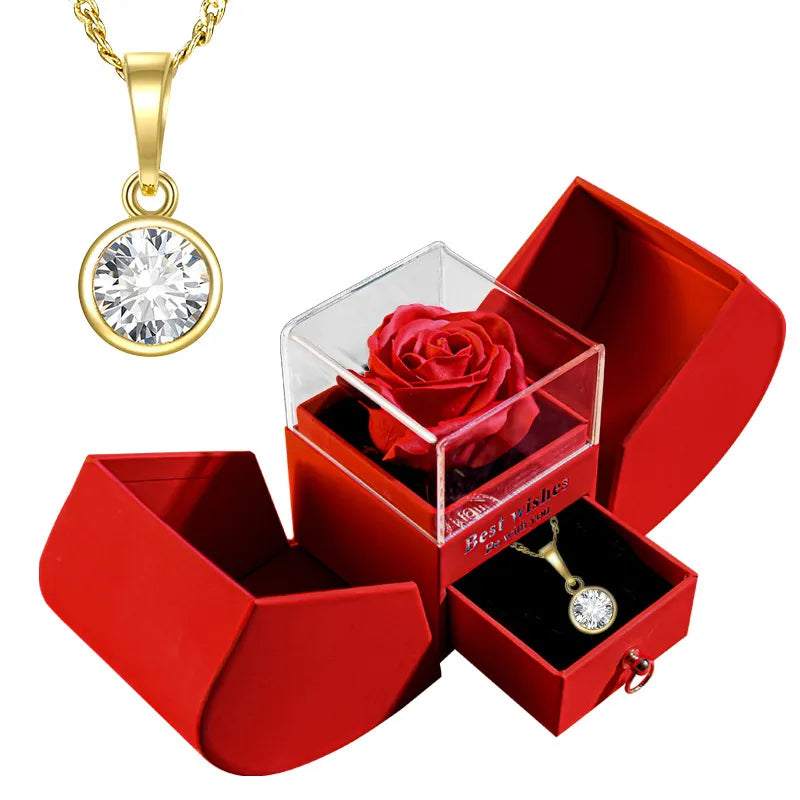 Christmas Jewelry gift Box Necklace