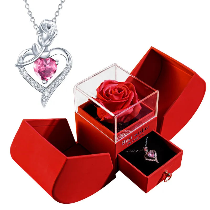 Christmas Jewelry gift Box Necklace
