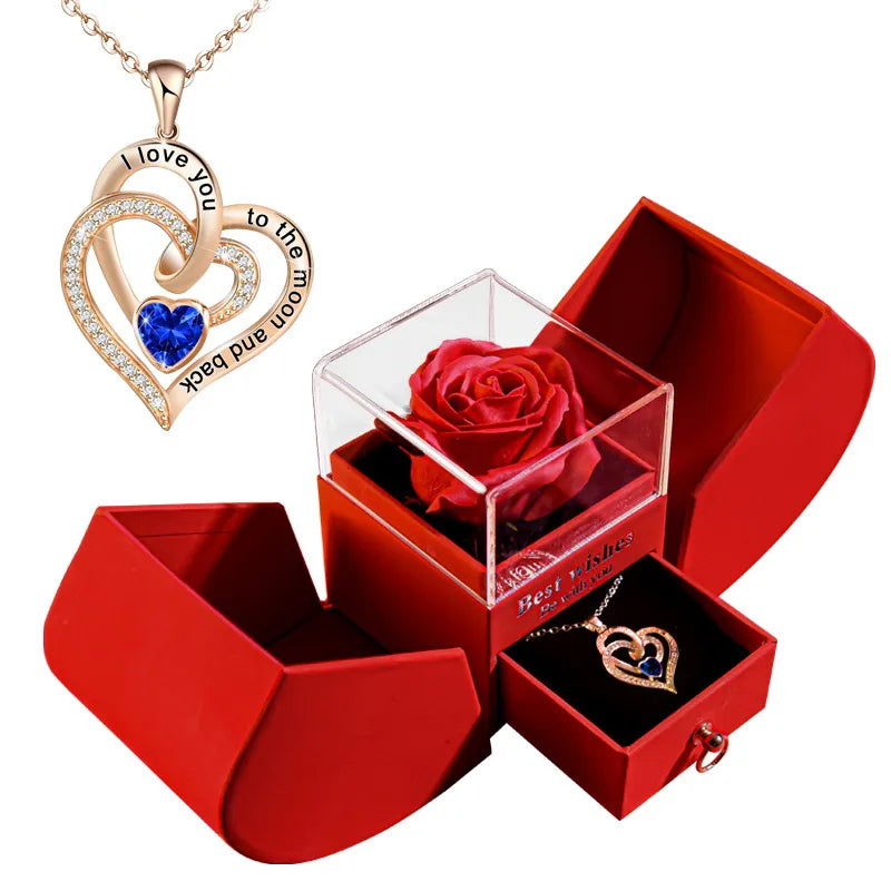 Christmas Jewelry gift Box Necklace